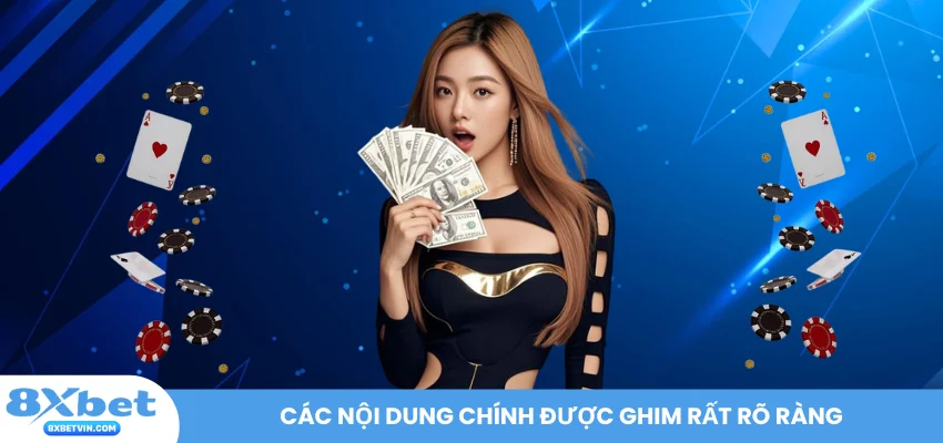 Các nội dung chính được ghim rất rõ ràng